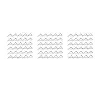 Giwnhvx Clips pour nappe de 90 pièces - Clips pour nappe en acier inoxydable durable et pinces pour toiture - Support pour clip pour nappe flexible