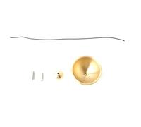 Giwnhvx Cloche de rechange en doppleamine de 41 mm - Accessoires de rechange pour réfrigérateur - Style japonais - En bois
