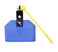 Giwnhvx Cloche pour Vaches A, Outils De Percussion En Plastique Blocs Bruyants avec en Plastique pour Jeu de Batterie Cloche pour Vaches Bleu