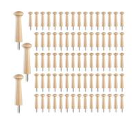 Giwnhvx Clous Shaker pour bois Clous Shaker vissés pour bois Cadre Shaker en bois de 2,9 pouces de long pour les couleurs de bricolage