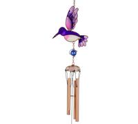 Giwnhvx Coloré Attrape-rêves Prismes avec Boule pour Oiseaux, Cristaux Pendentifs, Ornement, Sonnette éolienne Violet