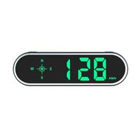 Giwnhvx Compteur de vitesse numérique universel pour voiture avec boussole et alarme de survitesse pour tous les véhicules
