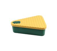 Giwnhvx Conteneur de Conservation des Avances de Pizza, Conteneur Réutilisable en Silicone pour Pizza, Conteneur de Nourriture en Silicone Durable C
