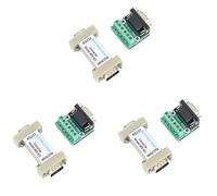 Giwnhvx Convertisseur 3 x -232 série RS232 vers RS485/RS422 485/422 compatible norme EIA/RS232C et RS485/RS422 standard