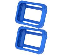 Giwnhvx Coque de protection en silicone multicolore pour montre d'ordinateur - Anti-rayures et anti-chute - Bleu