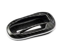 Giwnhvx Coque en fibre de carbone, coque de protection pour voiture, clé à distance pour modèle X