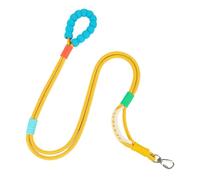 Giwnhvx Corde de Traction pour Animaux de Compagnie, Multifonctionnelle, Réglable, Antidéflagrante, Bandoulière, Corde en P, Jaune