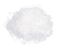 Giwnhvx Cordon élastique blanc de 3 mm extensible et confortable fait à la main pour la couture et le bricolage (452,4 m)