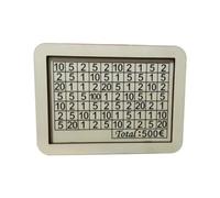 Giwnhvx Counting Coin Bank Craft avec ouverture Tirelire en Bois avec Compteur Argent Conteneur pour Enfants Garçons Filles
