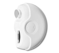 Giwnhvx Coupe-Ongles Automatique Électrique 2 en 1, Coupe-Ongles Électrique, Coupe-Ongles avec Rangement pour Copeaux D'Ongles, Blanc