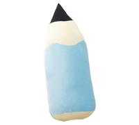Giwnhvx , Coussin d'angle de lecture en peluche pour enfant - Pour la rentrée scolaire - Cadeau d'anniversaire - 50 cm - Bleu