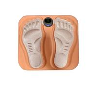 Giwnhvx Coussin de Massage des Pieds 3D Tapis de Massage Pliable pour Mollets 6 Modes 15 Niveaux Électrostimulateur Musculaire Aide au Pied Détend les Muscles