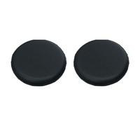Giwnhvx Coussin de tabouret de bar rond 2 pièces pour housses de tabouret de bar, imperméable, 34-35 cm, noir
