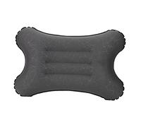 Giwnhvx Coussin de voyage gonflable ultra léger pour la randonnée dans l'épaule, l'alpinisme gris foncé