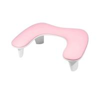 Giwnhvx Coussin repose-main en microfibre pour ongles - En forme de technique - Rose