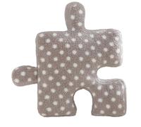 Giwnhvx Coussins puzzle irréguliers, oreillers à pois, oreillers en peluche qui peuvent être utilisés pour les jeux, décorations de canapé-lit, gris