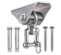 Giwnhvx Crochet pivotant à 360° silencieux en acier inoxydable robuste pour béton, porche, yoga, hamac, salle de sport