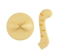 Giwnhvx Cuillère et Ouvre-Boîte pour Animaux Compagnie - Outil Multifonctionnel en Silicone, Couvercle D'Étanchéité et Stockage des Aliments, Idéal pour Accessoires pour et Chiens A
