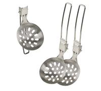 Giwnhvx Cuisine Extérieure Cuillère à Soupe Alpinisme Épaule Pot Portable Cuillère à Soupe Cuillère à Soupe Pliante Portable B