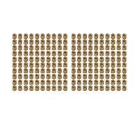 Giwnhvx Cylindre en M2 x 3 mm avec insert rond fileté et moleté avec inserts ronds 200 pièces