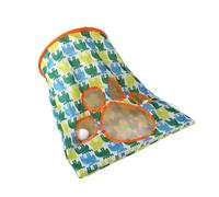 Giwnhvx de Tunnel pour Chat de 5 Styles pour D'Intérieur, Nouveau Jouet de Tunnel de pour Chat de Compagnie, Sac de Forage Interactif Pliable pour Chat Facile à Installer