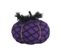 Giwnhvx Décoration de Coussin d'Halloween Coussin de Tir de 3D Décorations de Citrouilles en Peluche pour La Maison de la Chambre d'Automne Violet