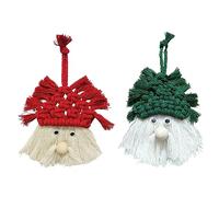 Giwnhvx Décoration de Noël de Haute Qualité - Ensemble D'Ornements du Père Noël Décoration d'arbre de Noël - Ornement Accrochant sur l'arbre de Noël