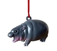 Giwnhvx Décorations d'animaux Pendentifs d'animaux Miniatures Pendentifs en Résine pour et la Voiture Pendentifs de Voiture
