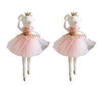 Giwnhvx Décorations de Noël en Forme de Poupée Souris de Ballet Figurines Mignonnes Décorations à Suspendre pour Sapin de Noël Accessoires de Mise en Page des Vacances B