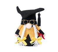 Giwnhvx Décorations pour Gnomes de Classe 2024, Cadeaux en Peluche pour Gnomes Décorations pour Cadeaux Graduation Suédoise pour Cérémonies de Fêtes Table pour La Maison B