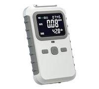 Giwnhvx Détecteur de rayonnement nucléaire - Dosimètre de rayonnement avec écran LCD, bêta gamma et rayons X rechargeables, facile à installer