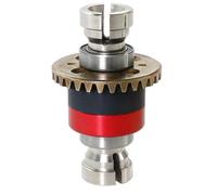 Giwnhvx Différentiel métallique pour Arrma 1/18 /Grom/GROM 1/14 Mini Mojave/GROM RC Pièces de mise à niveau Accessoires Rouge
