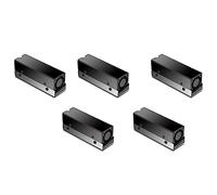 Giwnhvx Dissipateur thermique NVMe 5X M.2 SSD NVMe M2 2280 Disque SSD Radiateur de circulation d'air avec ventilateur dissipateur thermique Refroidisseur