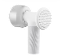 Giwnhvx Distributeur Automatique de Savon en Mousse pour Chien, Brosse 2 en 1 pour Bain Moussant pour Animaux de Compagnie, Brosse de Bain Moussante pour Chien à Une Touche