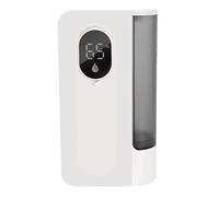 Giwnhvx Distributeur automatique de savon liquide de 500 ml, distributeur de savon mural, distributeur de savon pour et assiettes contact pour salle de bain,