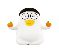 Giwnhvx Duck Pat Pat Lampe USB Mignon Ornement de Table Lampe en Silicone Table de Chevet Lumière de Nuit pour Chambre à Coucher