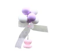 Giwnhvx E- Décoration de Tableau de Bord de Voiture Ornement Ballon Bobblehead Décoration de Tableau de Bord de Voiture Intérieur de Voiture Secouant la Tête Ornements pour Bureau/Bureau/Chambre Colo