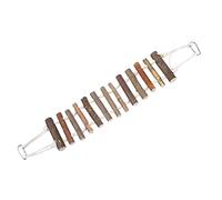 Giwnhvx Échelle d'escalade en Bois pour Perroquet, Hamster, Perchoir à Oiseaux, pour Animaux de Compagnie, Accessoires de Cage à Oiseaux, Balançoire Hamac pour Perroquet