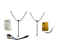 Giwnhvx Émetteur-Récepteur Vidéo FPV 40 Km, 500 MHz, 4W pour Transmission Longue Portée sans UAV