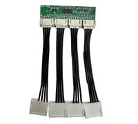 Giwnhvx Emulateur Simulateur Ventilateur IBeLink Miner 12 V 4 en 1 4 broches Compatible pour Spoofer Ventilateur IBeLink BM- Max BM-S1Max BM-K3Max