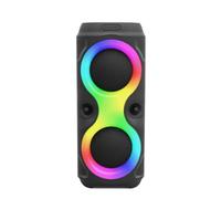 Giwnhvx Enceinte Bluetooth sans fil Home Cinéma Colonne de son d'extérieur Haut-parleur portable avec RGB FM/AUX