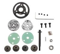 Giwnhvx Engrenage droit en métal 0,8 m 48P et ensembles de vitesses pour/Slash 2WD 1/10 RC Car Model Parts 76T