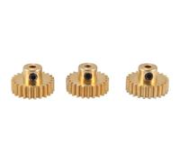 Giwnhvx Engrenage Moteur Pignon dans Arbre 3 Pièces 3,175 mm 32DP 48DP 64DP M0.8 pour 1/10 1/8 RC Car 3650 3660 Pièces 23t