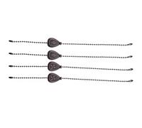 Giwnhvx Ensemble de 4 Pièces en Bronze à Glissière pour Ventilateur de Plafond, Pendentif Décoratif à Glissière