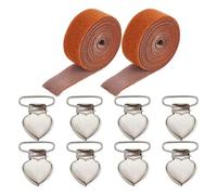 Giwnhvx Ensemble de Clips Élastiques pour Toile, Tige de Bobine, Pince de Tension Latérale, Réglable, Broderie à la Main, Gadgets de Couture pour Bricolage