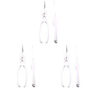 Giwnhvx Ensemble de crabe de mer Set de 6 pièces en acier pour crabe homard fourchette ustensiles utiles cuisine maison poisson outil de cuisson gadgets