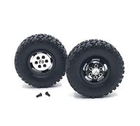 Giwnhvx Ensemble de pneus de jante en métal pour B14 B24 B16 B36 6WD C24 C34 C44 4WD 1/16 RC Truck Car Upgrade Parts Accessoires, C