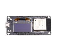 Giwnhvx ESP32 ESP-WROOM-32 Module de carte de développement Wi-Fi CH340 avec écran OLED 0,96" pour ESP32 OLED Micro-USB