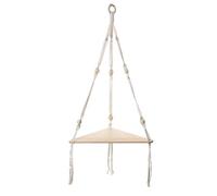 Giwnhvx Étagère murale en Nappa, décoration en bois, étagères murales en tissu, pour décoration de maison, chambre à coucher, salon, support pour gâteau A