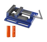 Giwnhvx Étau d'établi robuste de 10,2 cm, largeur de la mâchoire de 16,8 cm, ouverture de la mâchoire de 11 cm, étau pour perceuse, moulin, menuiserie, machines
